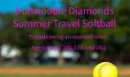 Dunwoodie Diamonds Summer Travel Softball