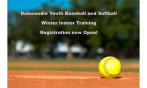 Softball and Baseball Winter Training